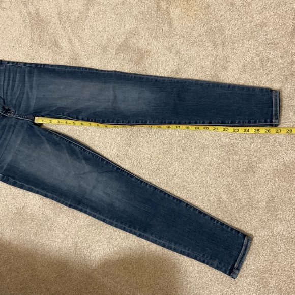 American Eagle super stretch, skinny jeans women’s size 2 dark wash denim - Picture 4 of 6